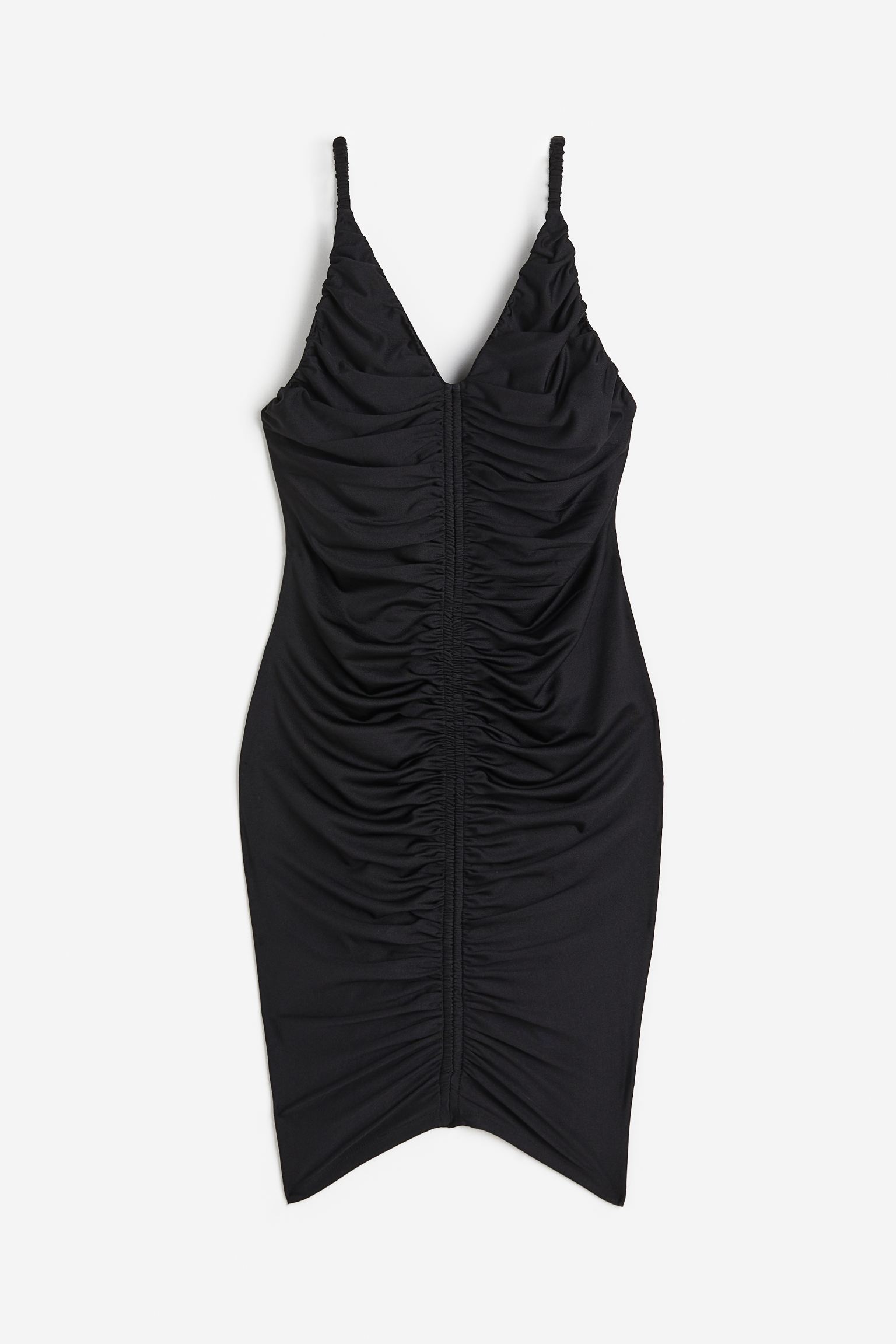 

Платье женское H&M 1183146001 черное L, Черный, 1183146001