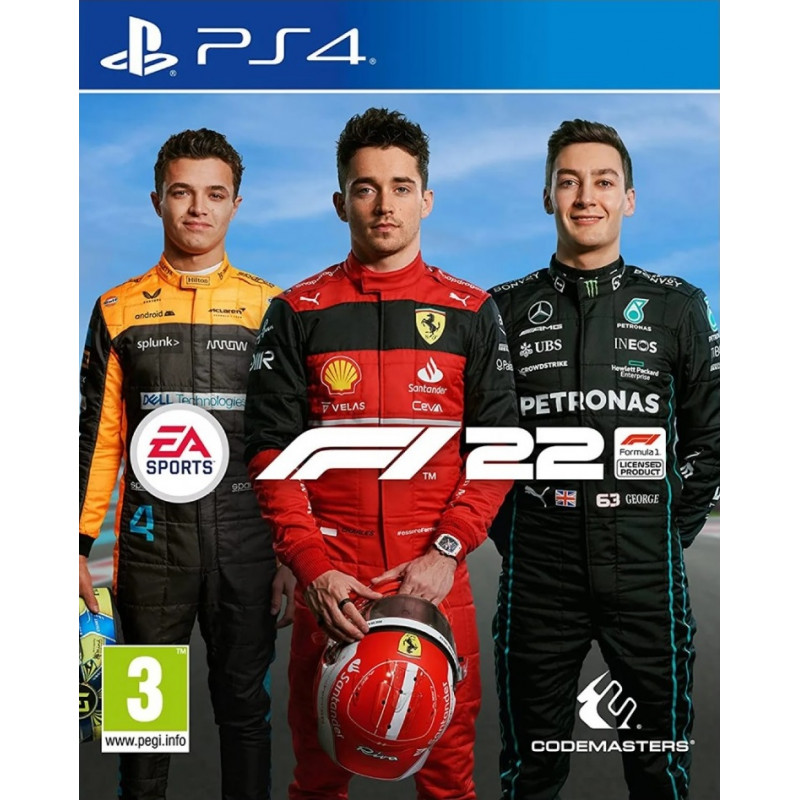 Игра F1 22 (русские субтитры) (PS4)