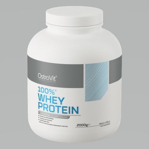 Сывороточный протеин Ostrovit, 100% Whey Protein 2000 g (Французская ваниль)