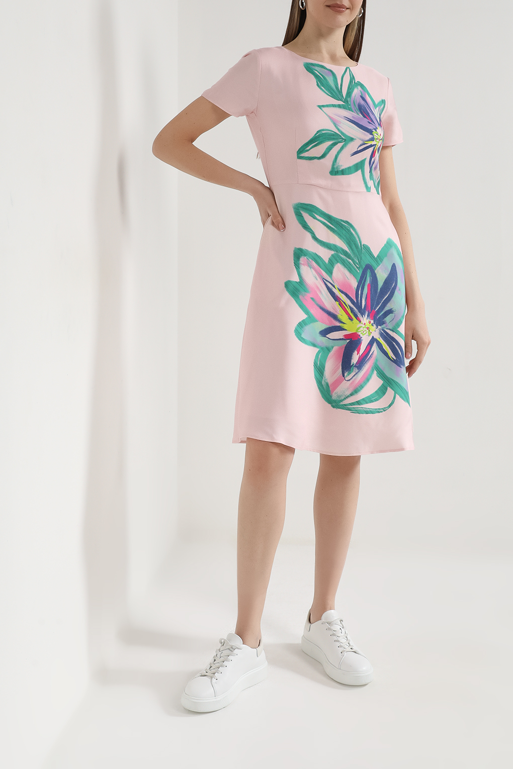 

Платье женское Gerry Weber 380025-31521 разноцветное 46, Разноцветный, 380025-31521