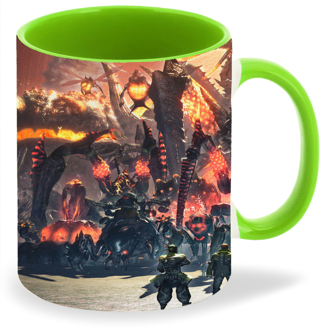 фото Кружка coolpodarok lost planet 2 четверо против огромной армии