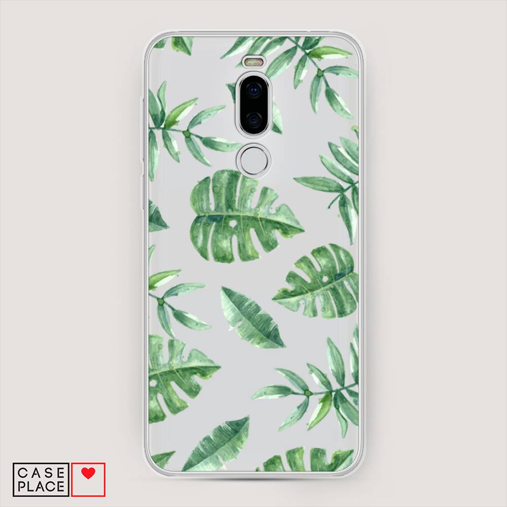 

Чехол Awog на Meizu X8 "Нарисованные пальмовые листья", Зеленый, 72950-4