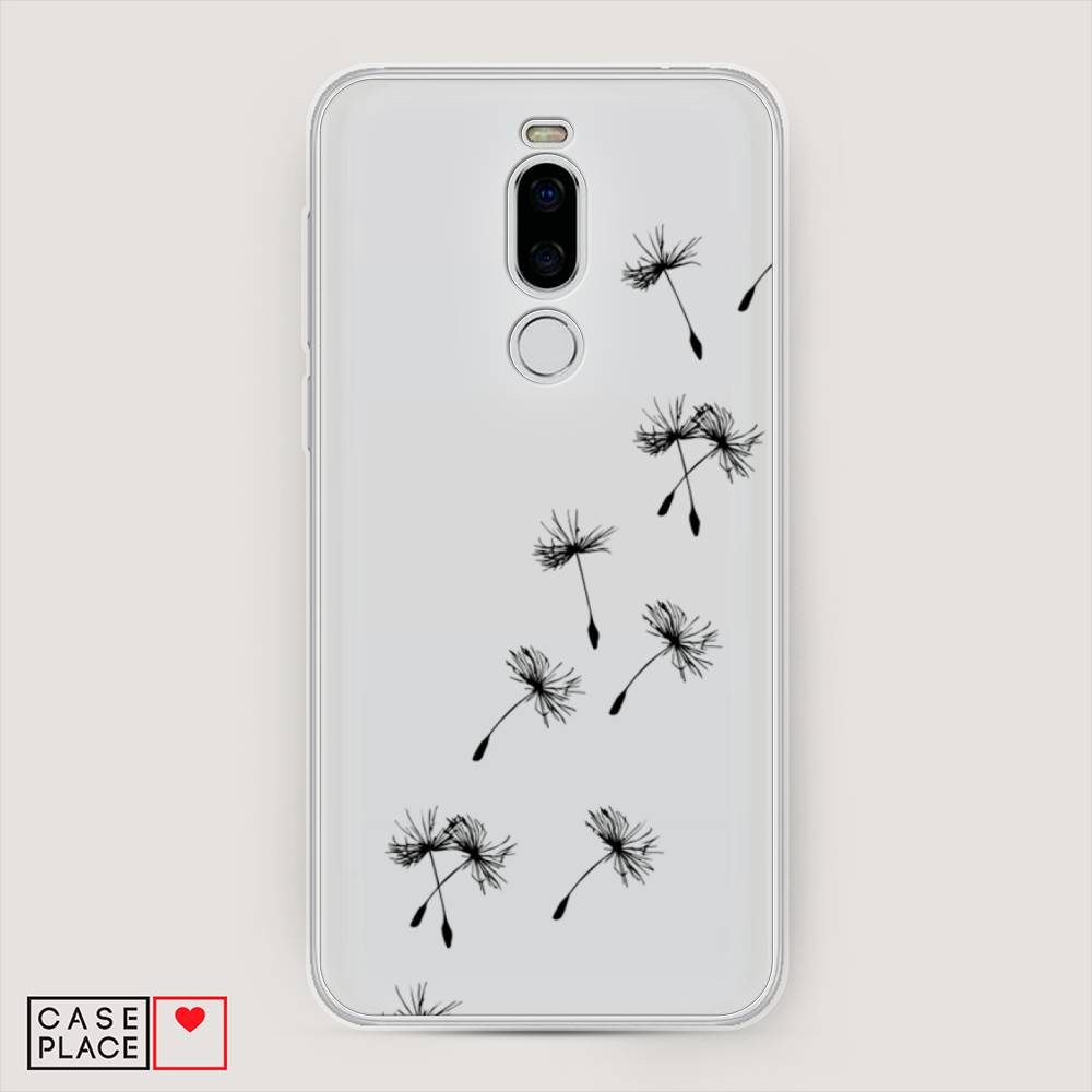 

Чехол Awog на Meizu X8 "Летящие одуванчики", Черный, 72950-8