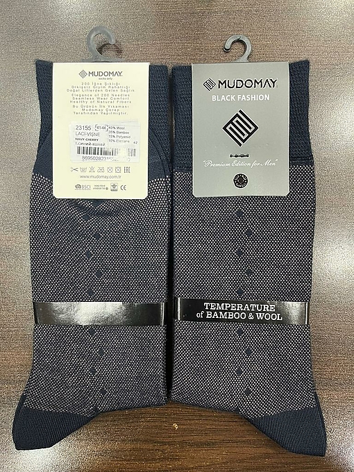 Носки мужские MUDOMAY 23155 синие 41-45