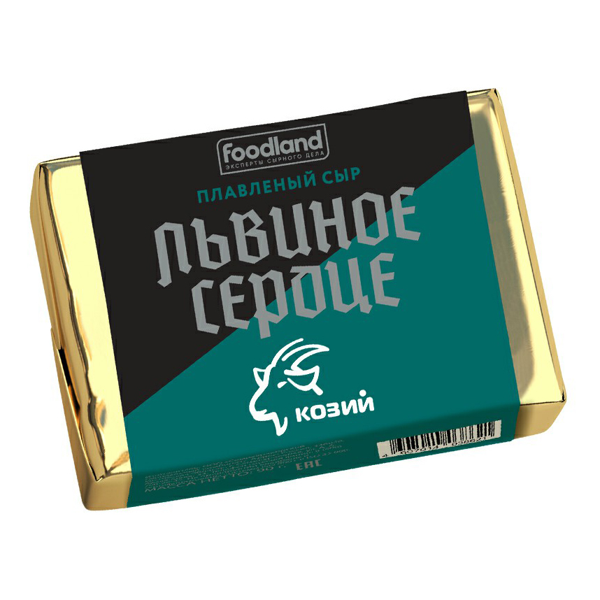 

Сыр плавленый Львиное Сердце козий 50% 90 г