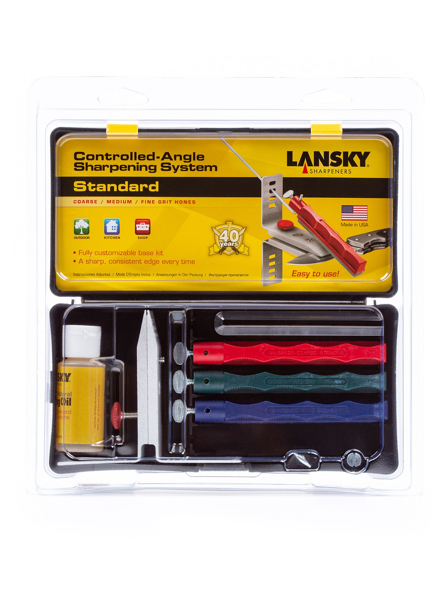Точилка для ножей Lansky Standard Knife Sharpening System LKC03