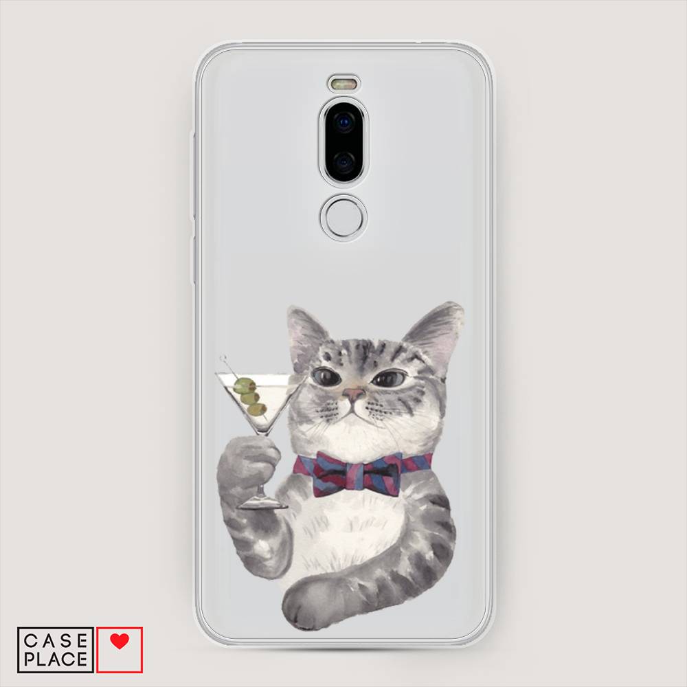 

Чехол Awog "Кот джентльмен" для Meizu X8