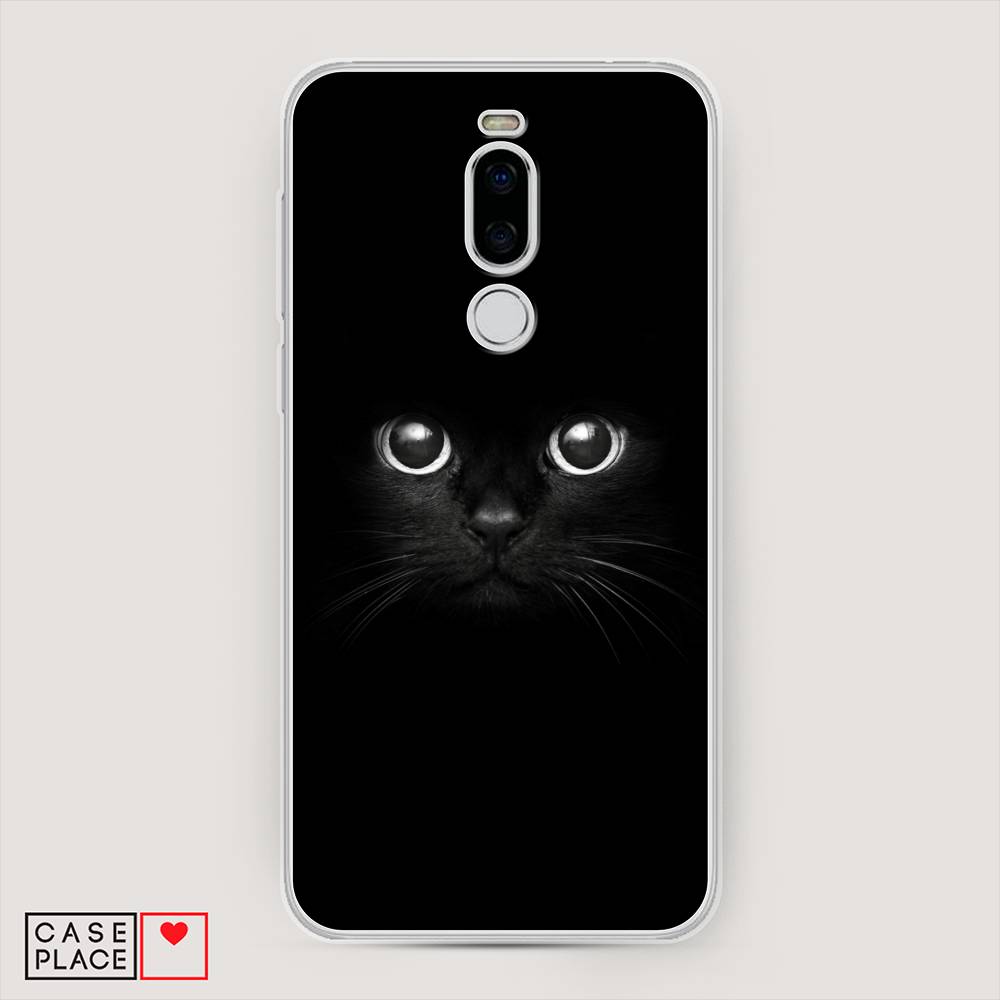 

Чехол Awog на Meizu X8 "Взгляд черной кошки", Черный, 72950-1