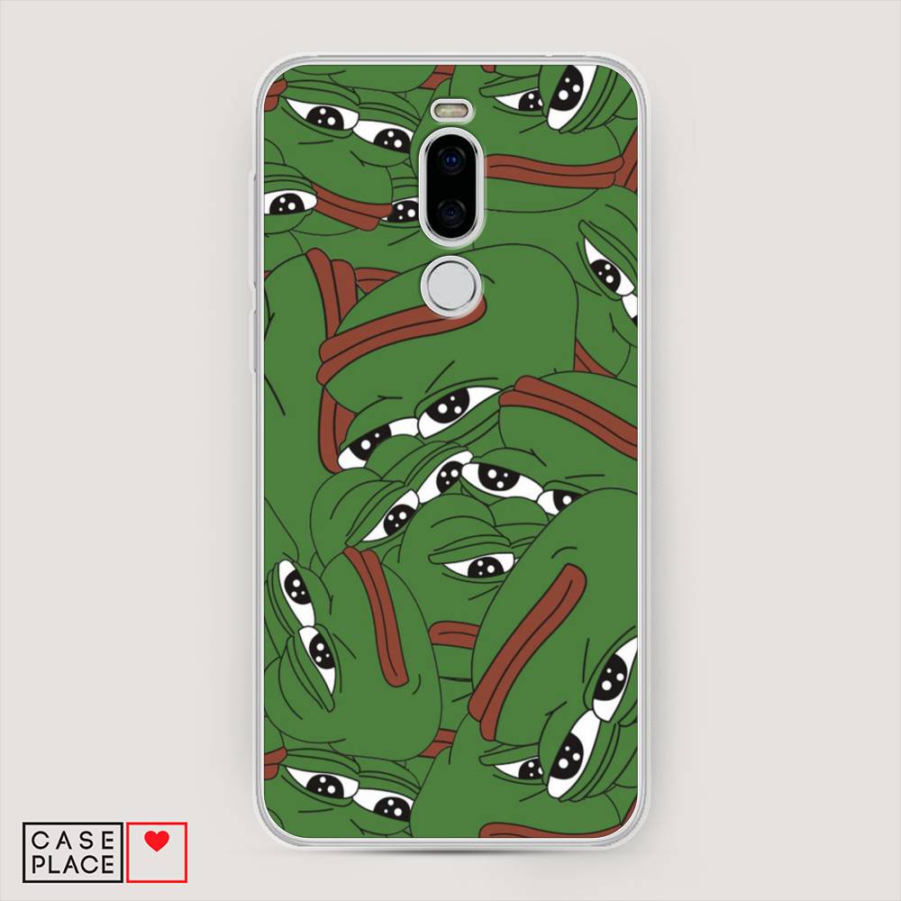 

Чехол Awog на Meizu X8 "Печальный frog", Зеленый;белый, 72950-9