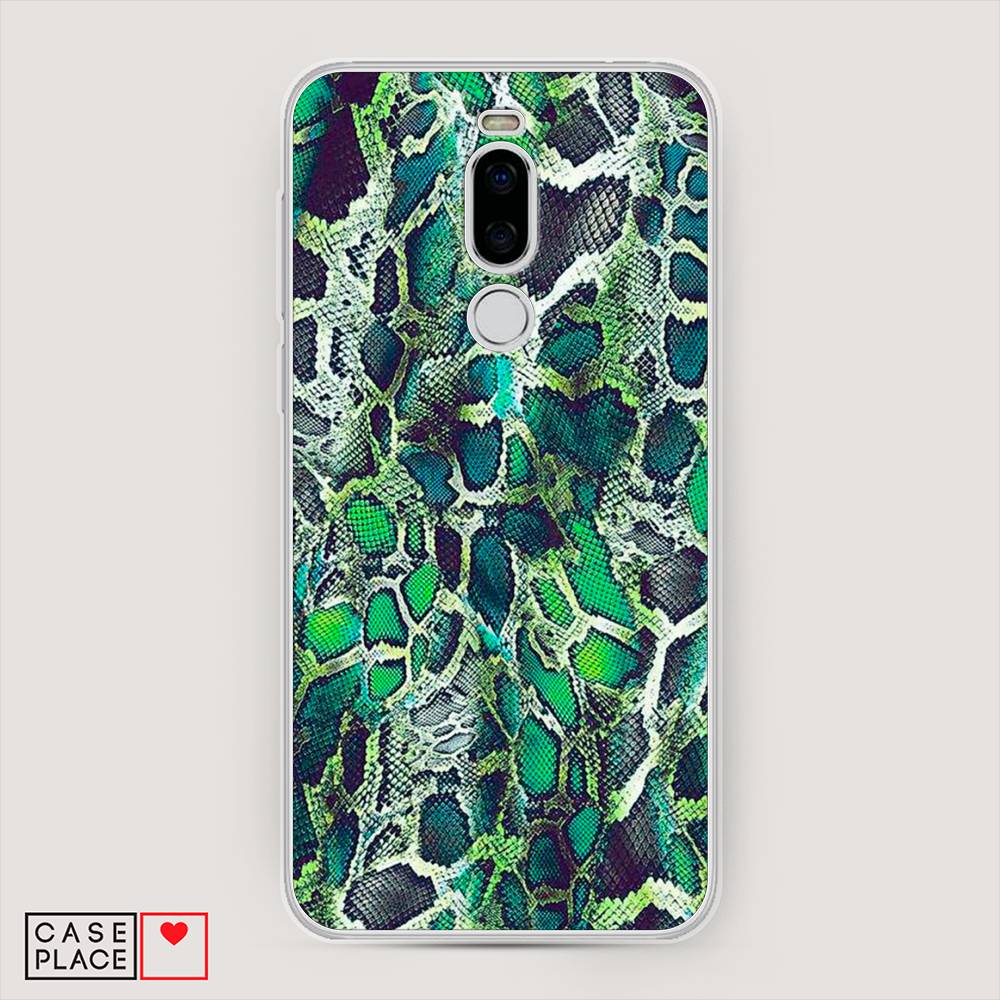 

Чехол Awog на Meizu X8 "Зеленая кожа змеи", Зеленый;черный, 72950-3