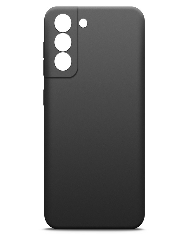 

Чехол для Samsung Galaxy S22+ Soft touch с подкладкой из микрофибры черный, Samsung Galaxy S22+