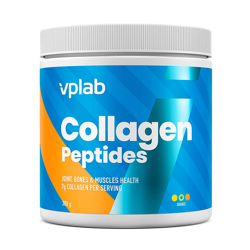 vplab Collagen Peptides, 300 г, вкус: апельсин