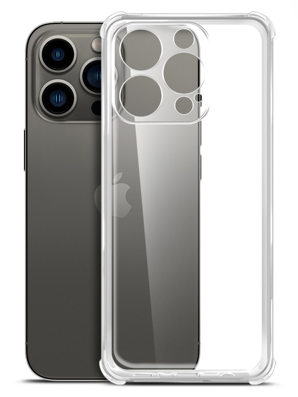

Чехол для Apple iPhone 13 Pro Max с защитой камеры и углов прозрачный, Apple iPhone 13 Pro Max