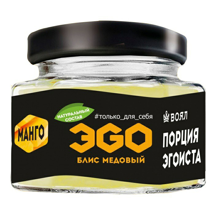 

Мед-суфле Воял Эgo Блис медовый натуральный манго 110 г