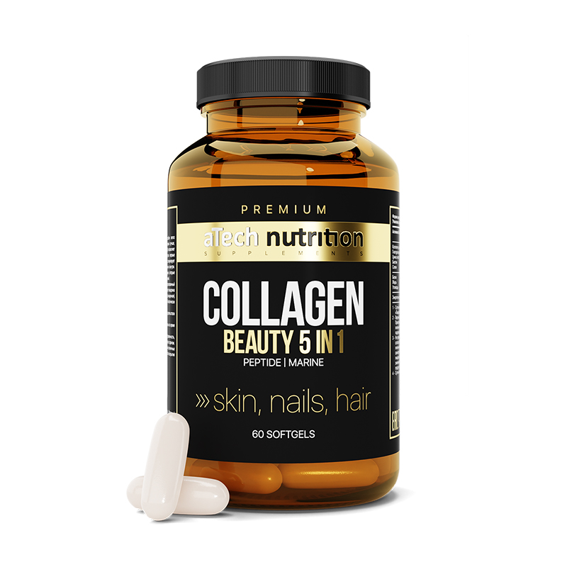Atech Nutrition Premium Collagen Beauty 5 in 1, 60 капс
