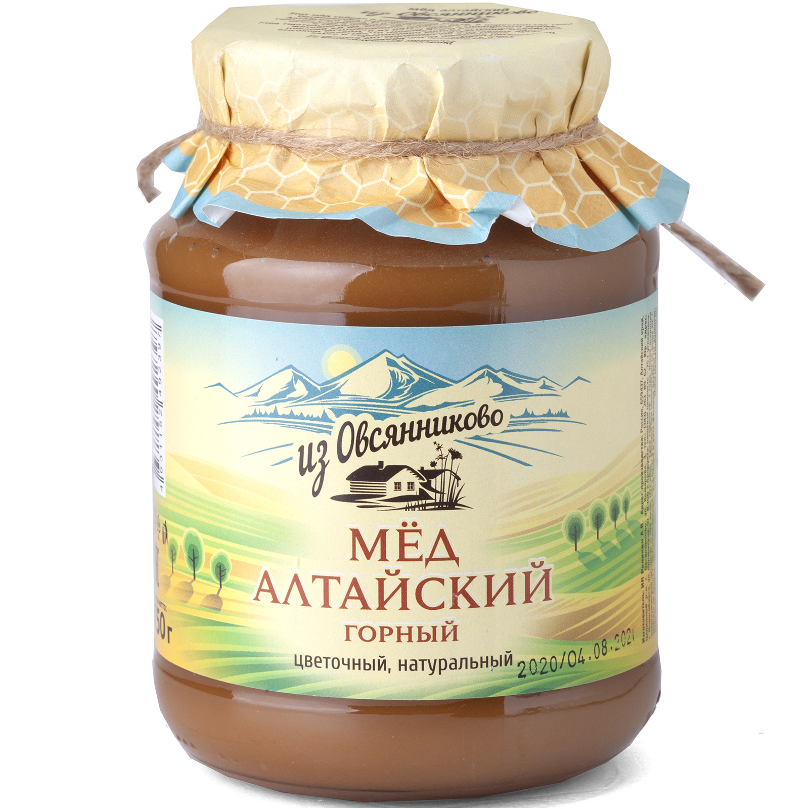 Мед из Овсянниково Алтайский горный 750 г