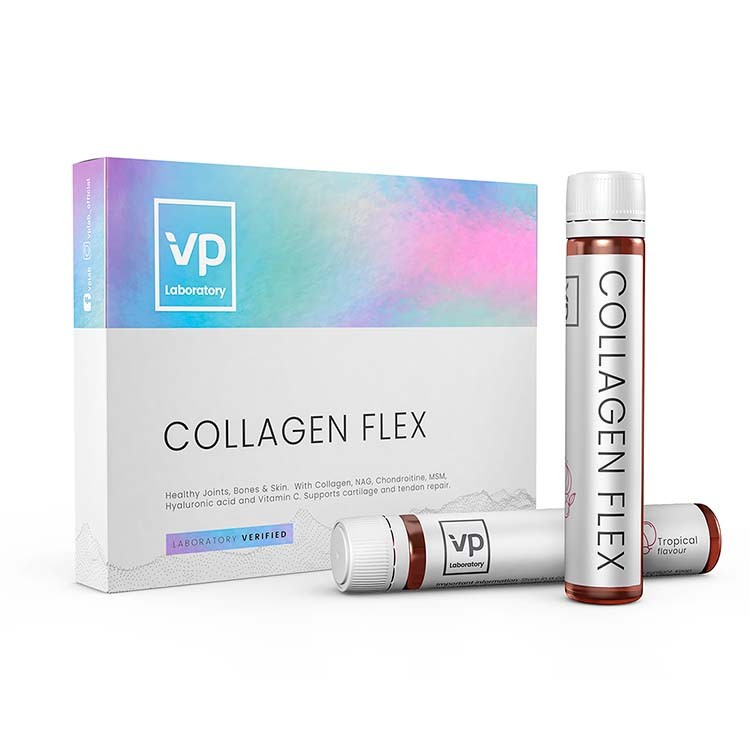 vplab Collagen Flex, 7 амп, вкус: тропический