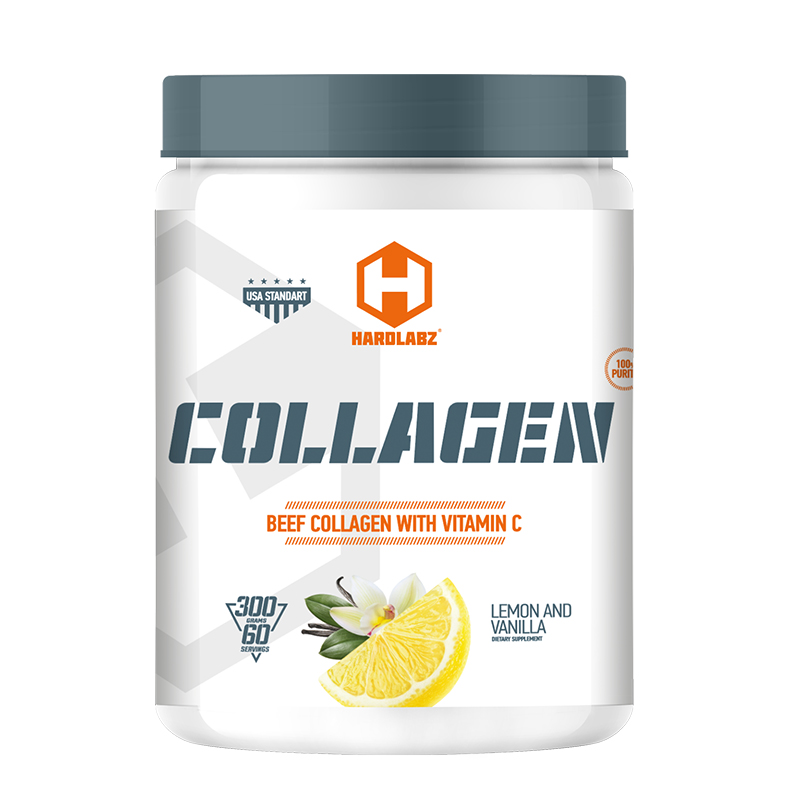 фото Hardlabz collagen, 300 г, вкус: лимон-ваниль