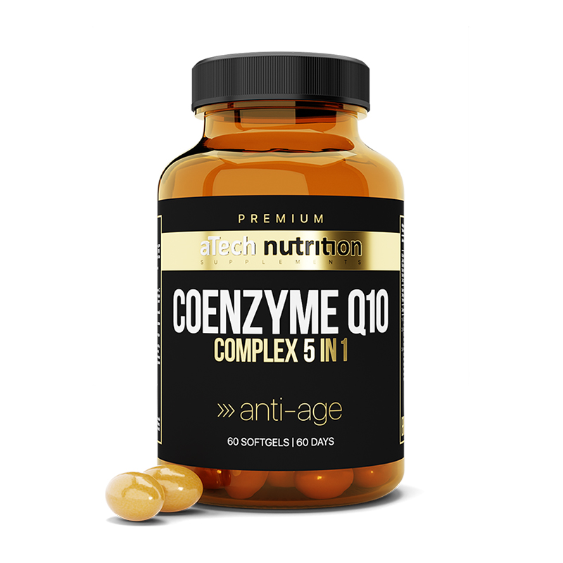 Atech Nutrition Premium Coenzyme Q10 Complex 5 in 1, 60 капс