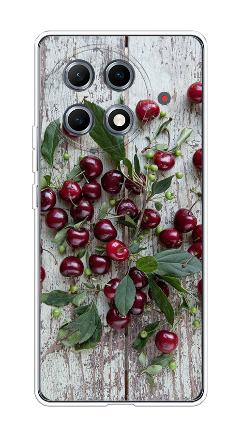 

Чехол на Tecno Camon 30S Pro "Вишня", Бордовый;зеленый;серый, 309550-1
