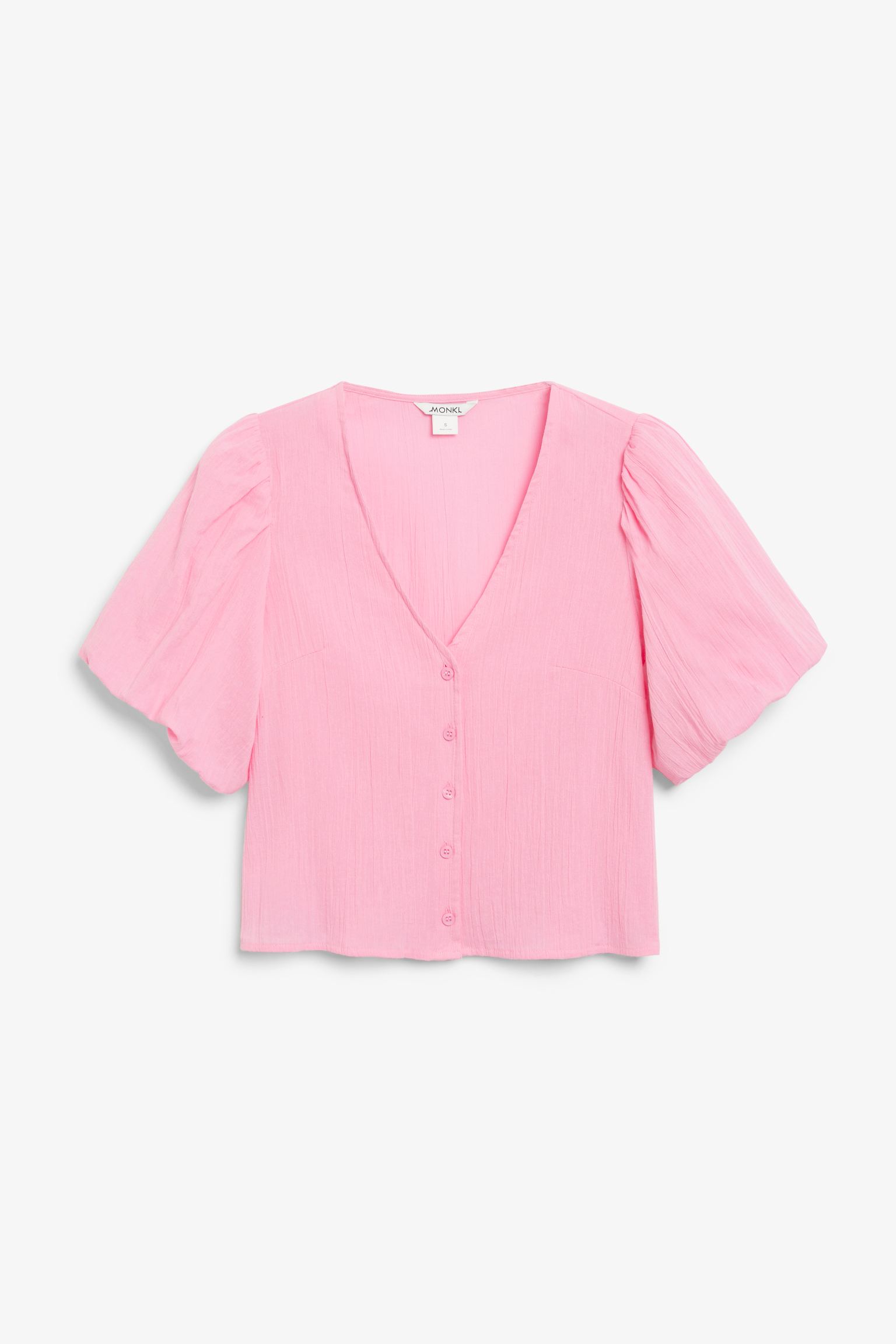 Блуза женская Monki 1193951002 розовая XS (доставка из-за рубежа)