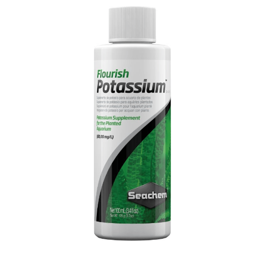 Средство для аквариумных растений Seachem Flourish Potassium, добавка калия, 100 мл