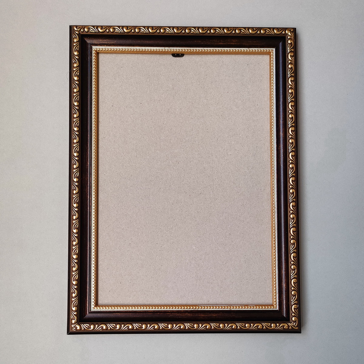 

Багетная рама для картин 30х40 см BR11, со стеклом и задником, пластик, цвет: коричневый, BR11