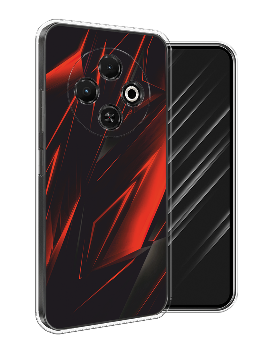 

Чехол Awog на Tecno Spark 30C "Игровой фон", Бордовый;красный;черный, 309250-1
