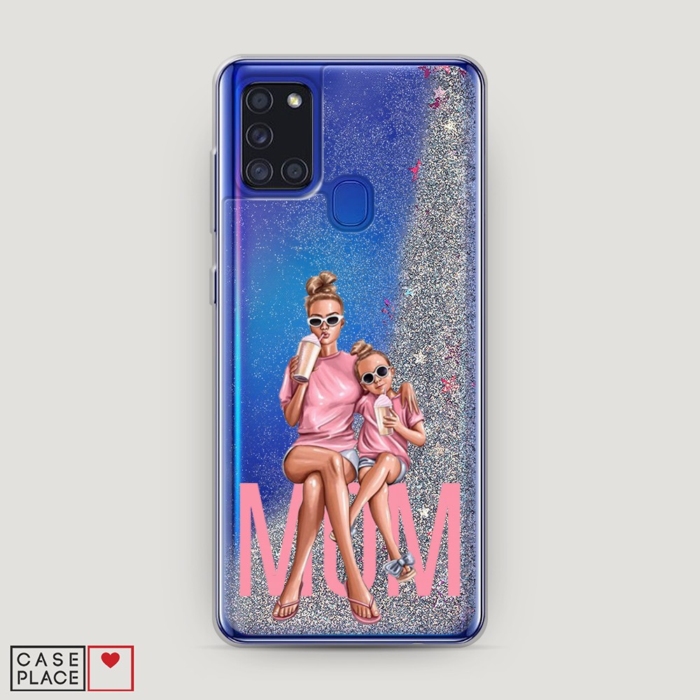 

Чехол Awog на Samsung Galaxy A21s / Самсунг A21s "Lovely mom", Разноцветный, 2100291-1