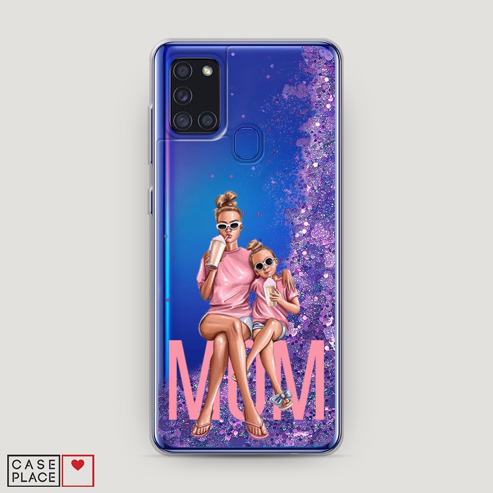 

Чехол Awog на Samsung Galaxy A21s / Самсунг A21s "Lovely mom", Разноцветный, 2100292-1