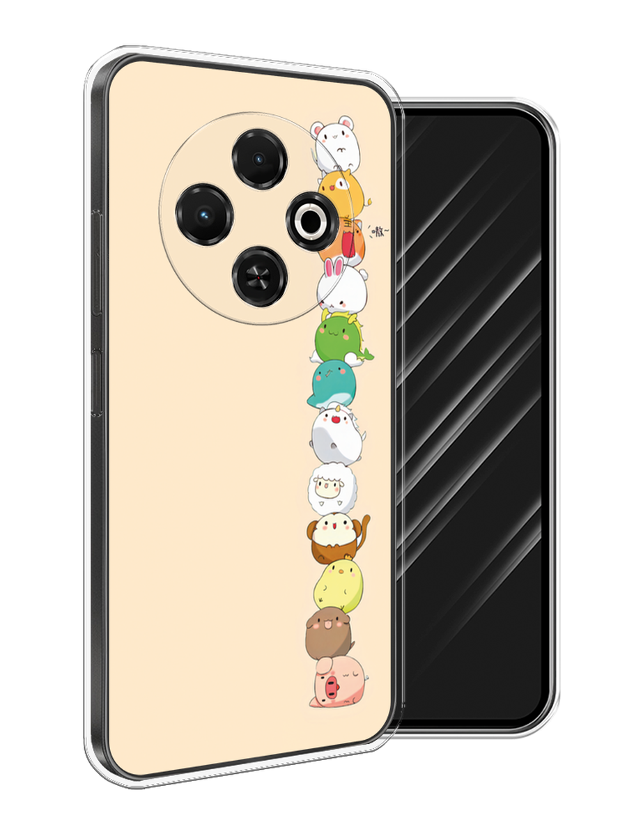 

Чехол Awog на Tecno Spark 30C "Питомцы Чиби", Желтый, 309250-1