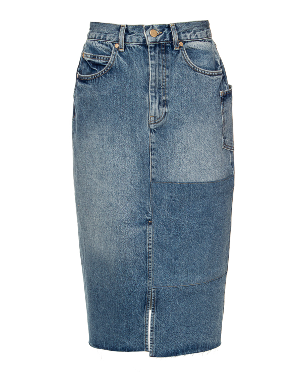 

Юбка женская Essentiel ZIMPALA синяя 38 FR, ZIMPALA