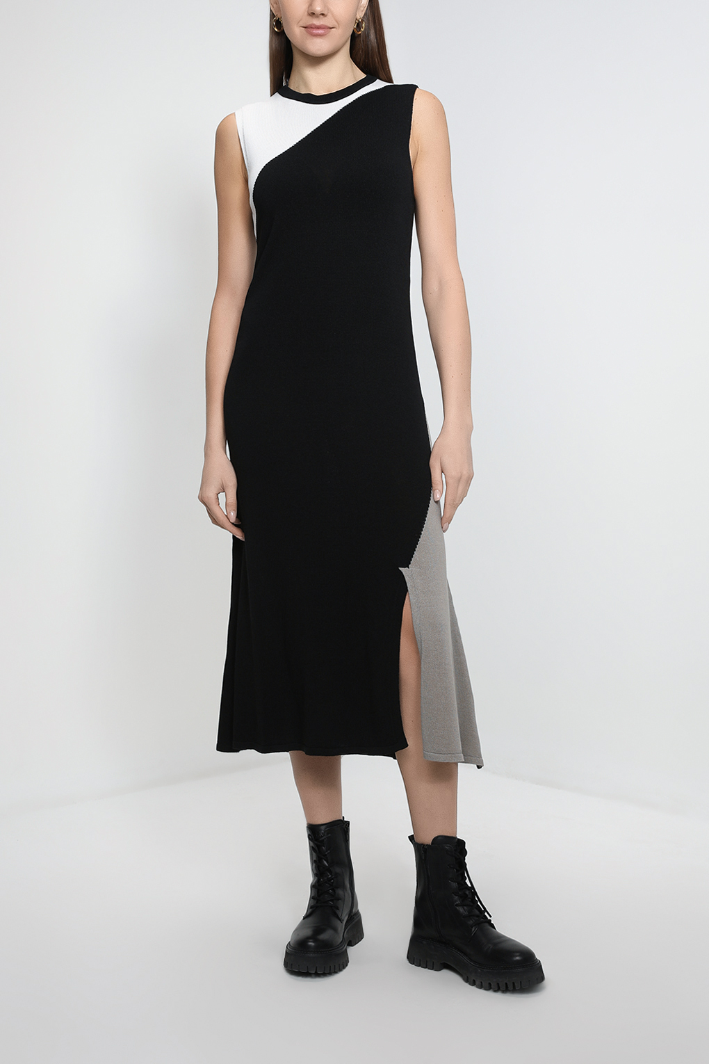 

Платье женское IPEKYOL IS1230002285 черное 36, Черный, IS1230002285