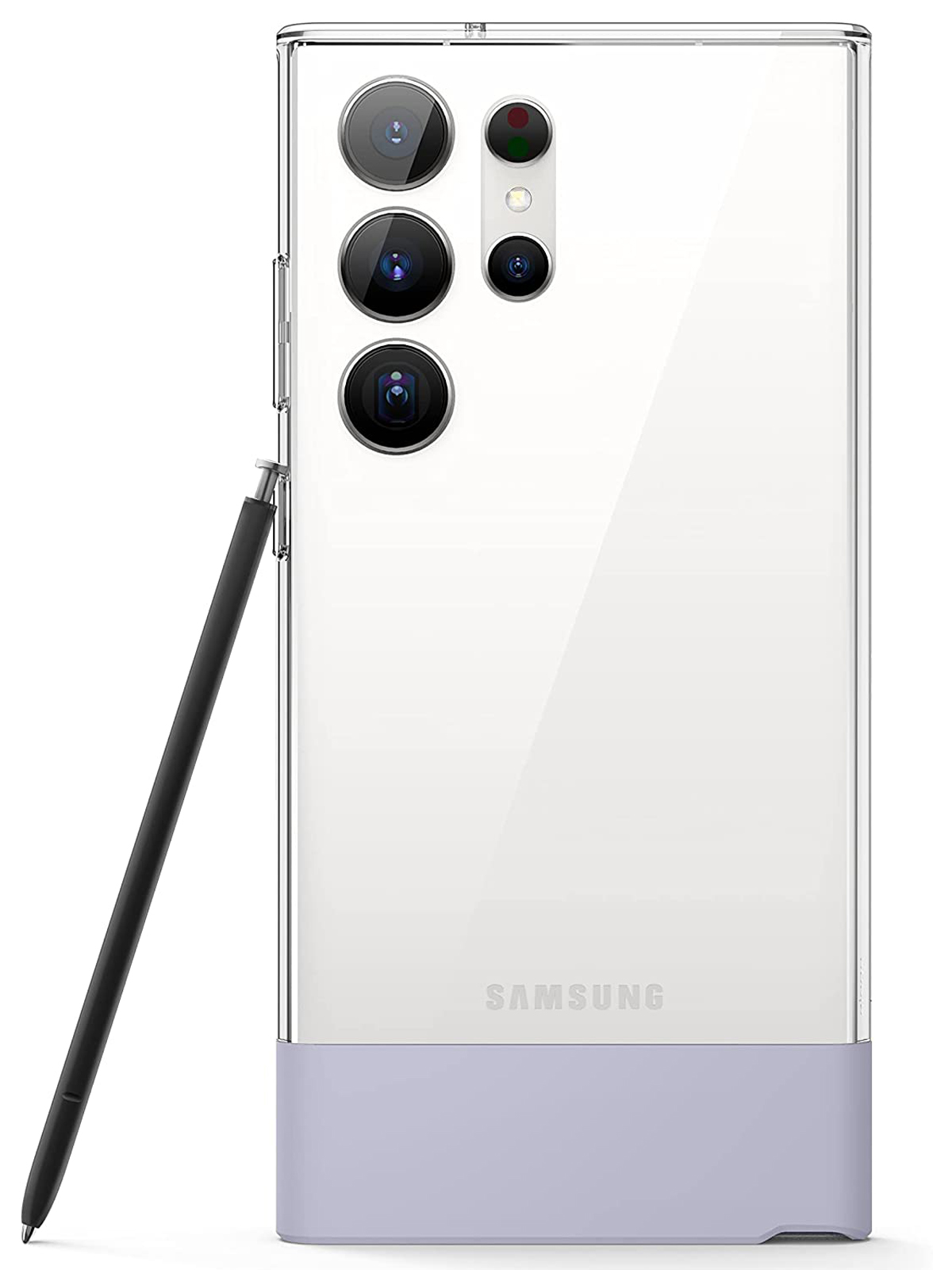

Чехол Elago для Galaxy S23 Ultra GLIDE прозрачный/фиолетовый