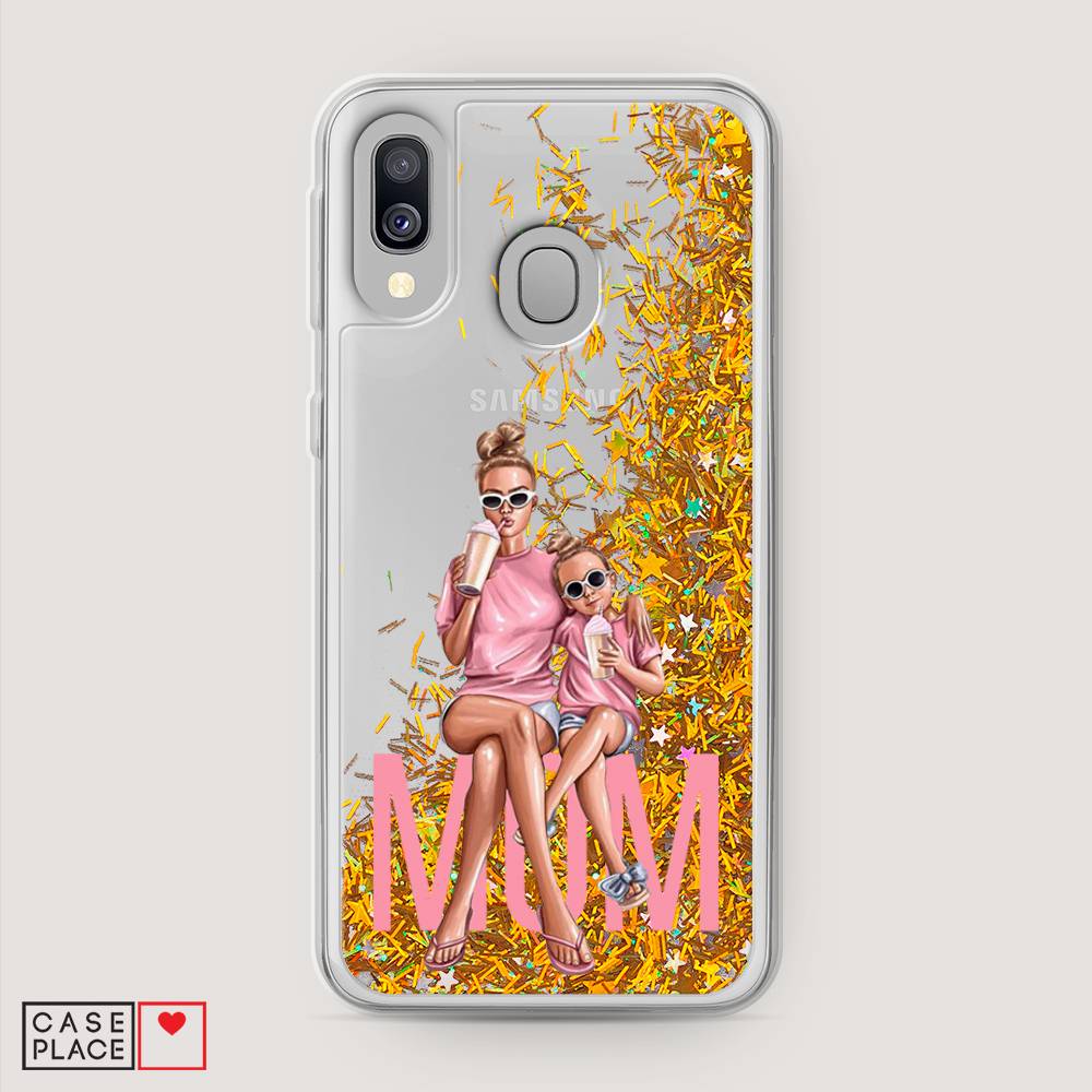 

Чехол Awog на Samsung Galaxy A40 "Lovely mom", Разноцветный, 28090-1