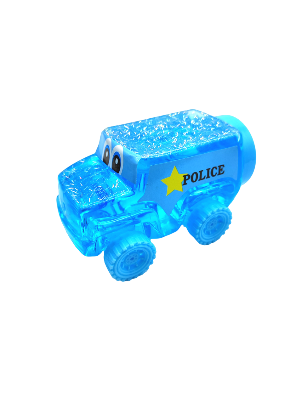 Игрушка-антистресс Лизун Машинка X-6, синий слайм прихлоп слайм игрушка антистресс зефирка 2 а синий и ежевика 100 гр смешивае