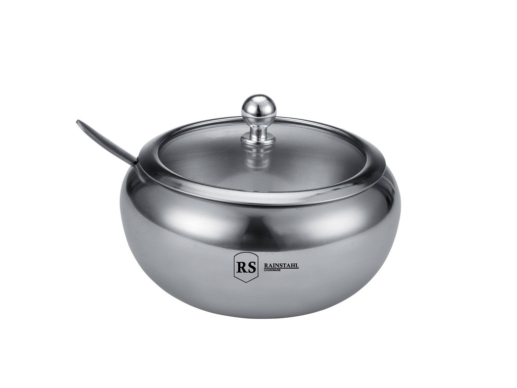 

Сахарница Rainstahl 8420-46 RS\SB 460ml, Серебристый, 8420-46 RS\\SB