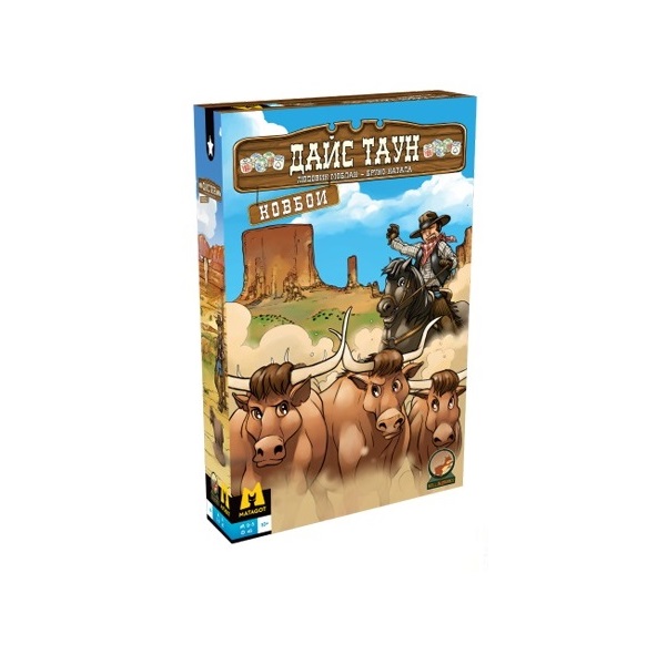 Настольная игра Rollin Games Дайс Таун Ковбои ковбои и индейцы