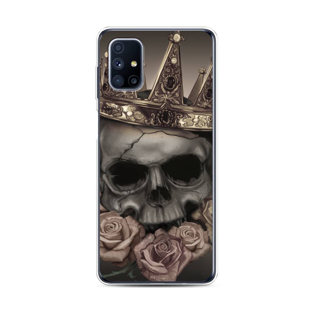 

Чехол Awog на Samsung Galaxy M31s / Самсунг M31s "Череп 22", Серый;черный;бежевый, 2101450-9