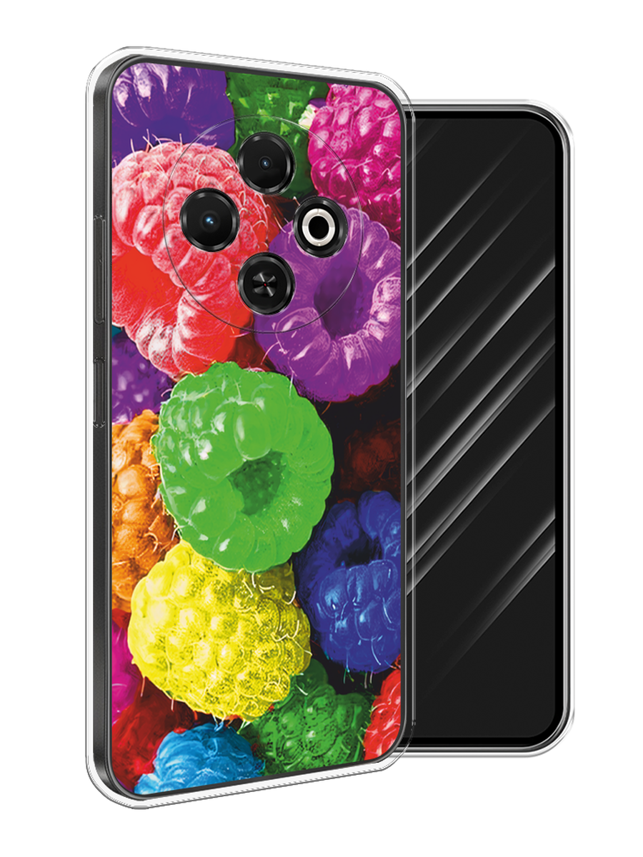 

Чехол Awog на Tecno Spark 30C "Разноцветная малина", Разноцветный, 309250-1