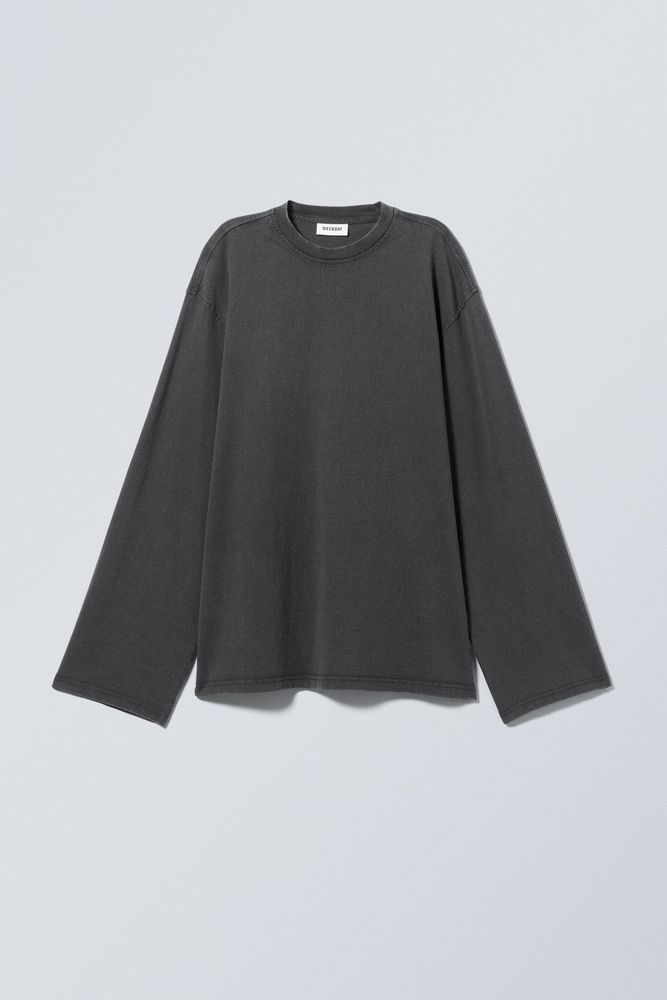 

Лонгслив женский WEEKDAY 1224414 серый S, 1224414