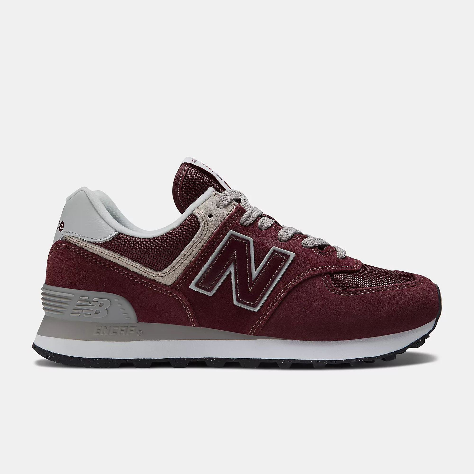

Кроссовки женские New Balance NB 574 WL574EVM бордовые 38 EU, Бордовый, NB 574