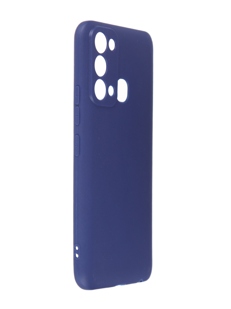 фото Чехол df для itel vision 3 silicone blue itcase-06 df-group