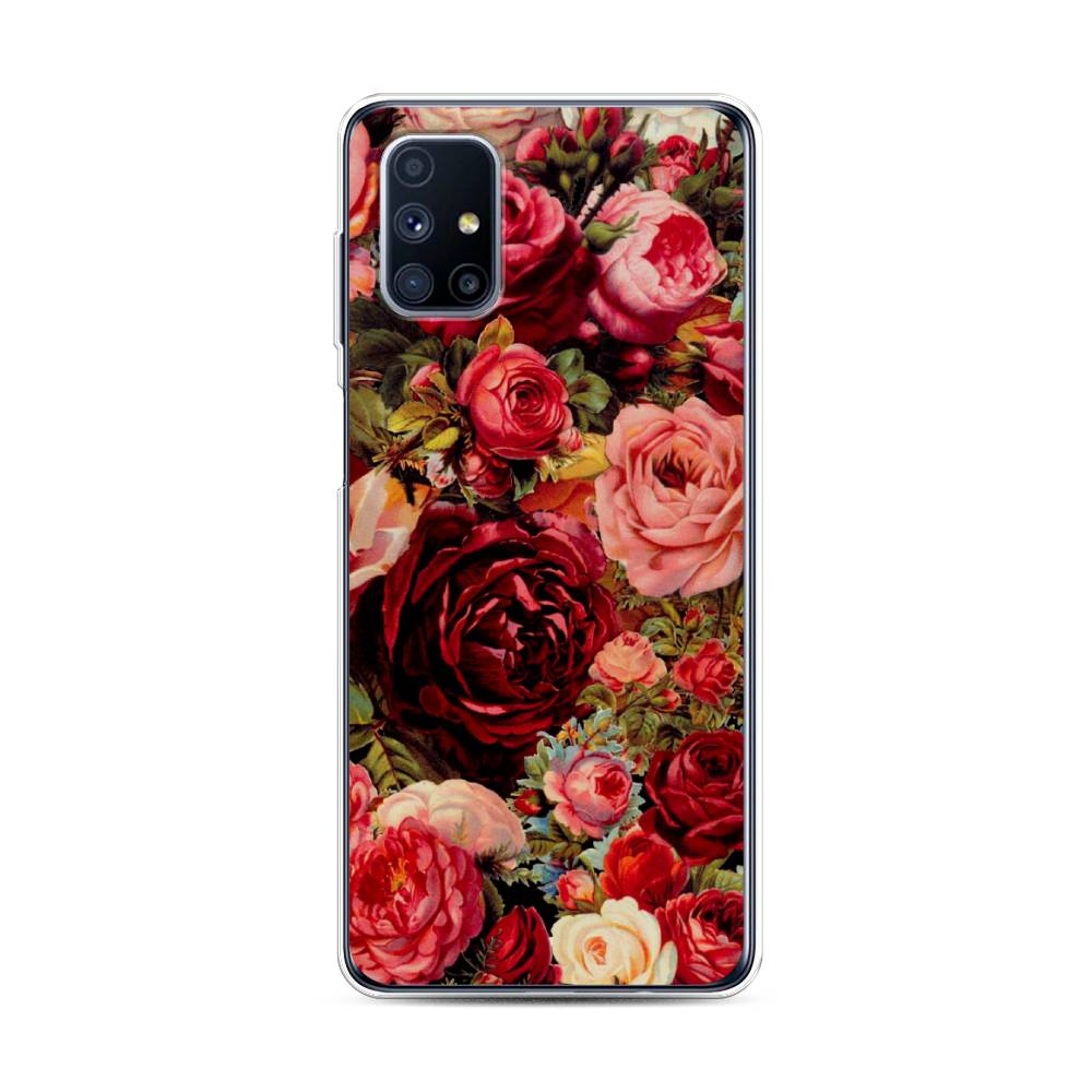 

Чехол Awog на Samsung Galaxy M31s / Самсунг M31s "Розы винтажные", 2101450-8