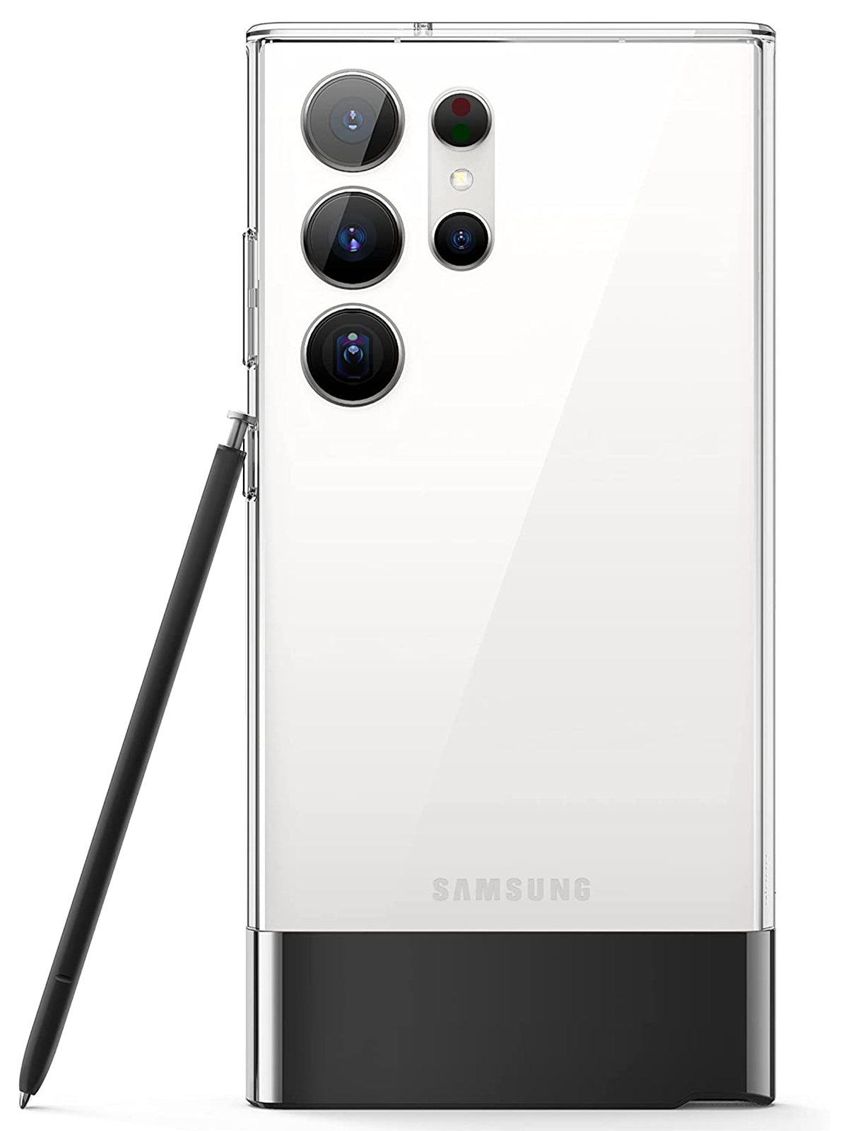 Чехол Elago для Galaxy S23 Ultra GLIDE прозрачный/серый