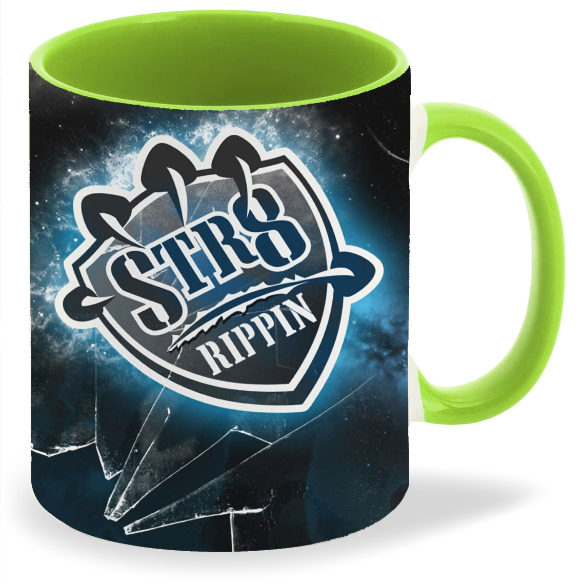 

Кружка CoolPodarok STR8 rippin Логотип, STR8 rippin Логотип