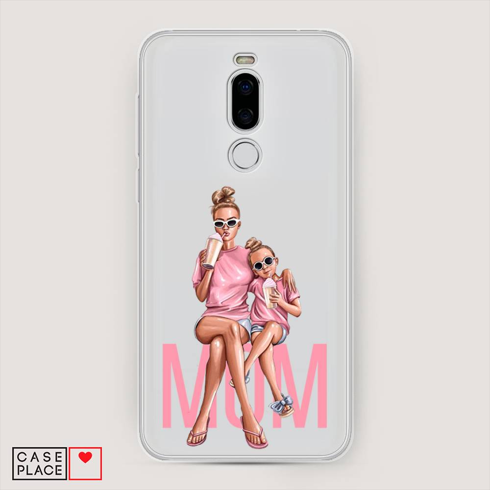 

Чехол Awog на Meizu X8 "Lovely mom", Синий;бежевый;розовый, 72950-7