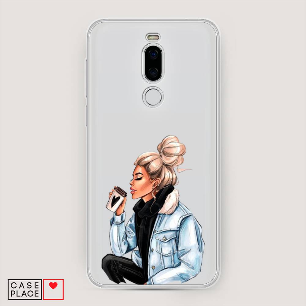 

Чехол Awog на Meizu X8 "Cute girl", Коричневый;бежевый, 72950-7