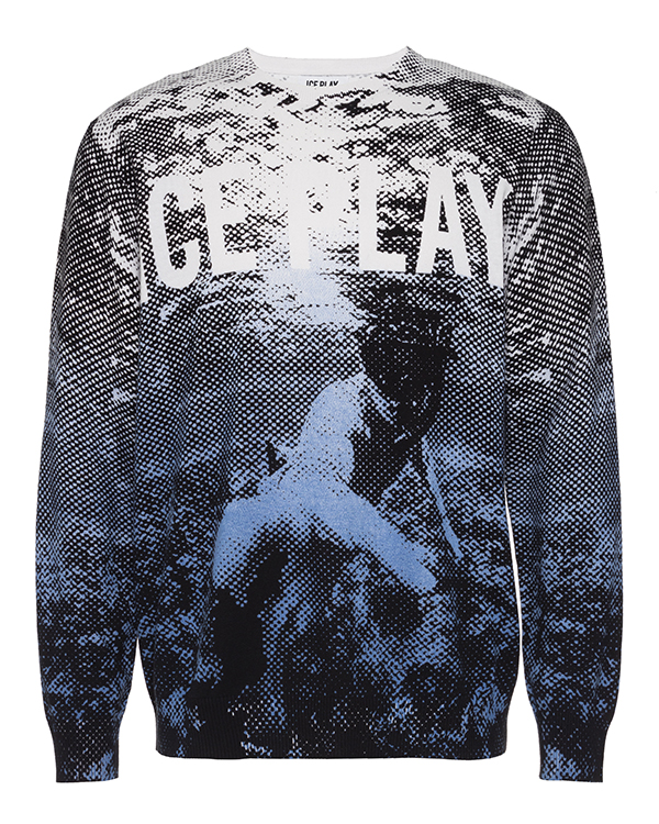 

Джемпер мужской ICE Play U1MA010 синий S, U1MA010