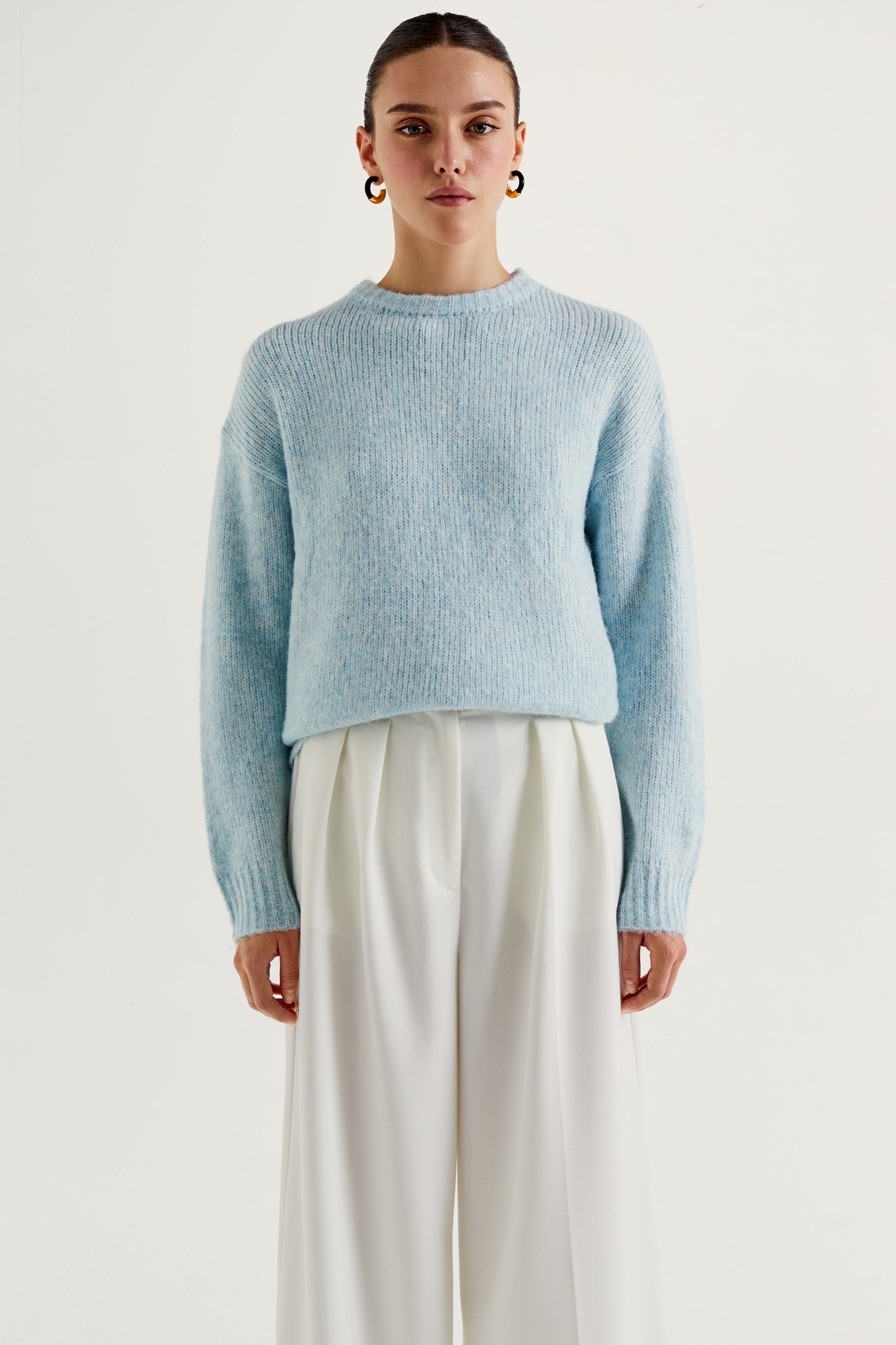 

Джемпер женский LOVE REPUBLIC 2450334822 голубой L, 2450334822